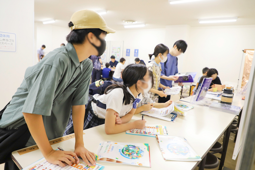 銅の日イベント会場の様子